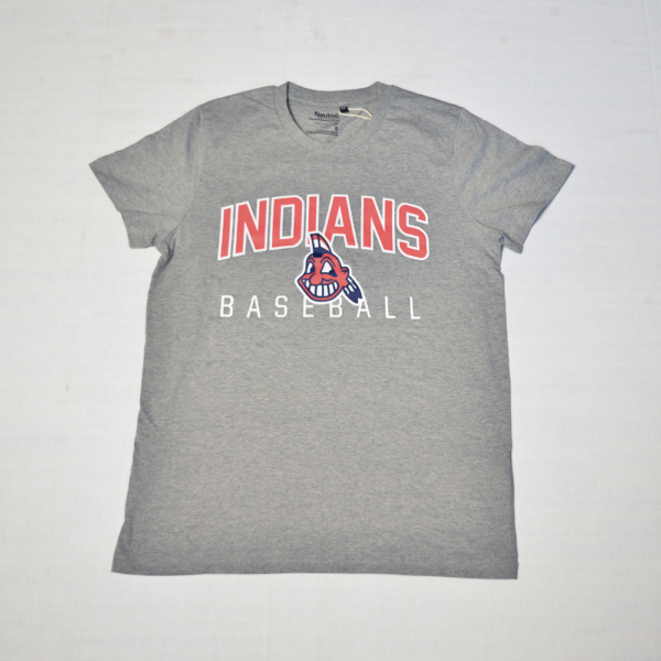 T-Shirt Adult "Indians Baseball" Navy / Grey – Bild 2